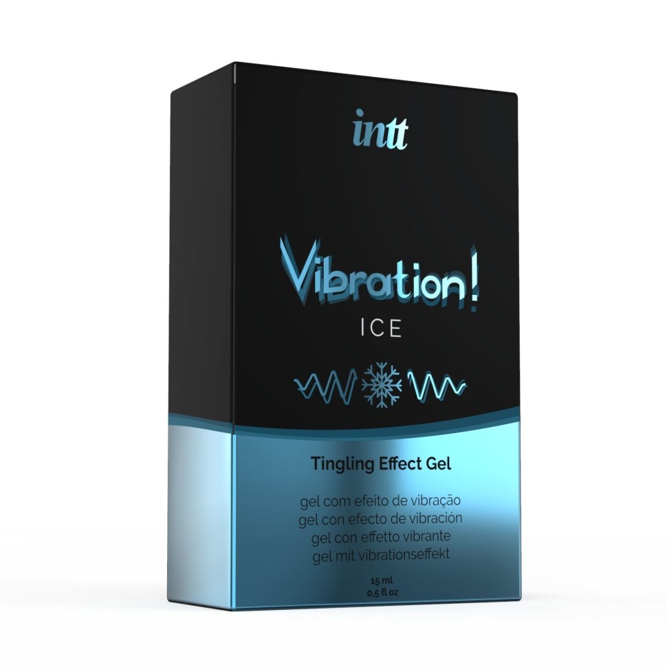 Рідкий вібратор Intt Vibration Ice (15 мл) (без пакування!!!)