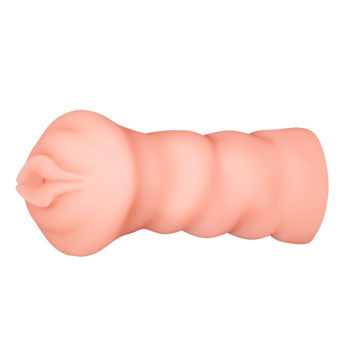 Мастурбатор вагіна реалістичний бежевий, 13.5 х 8 см