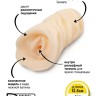 Браззерс - рельефный мастурбатор, 12.5х6 см