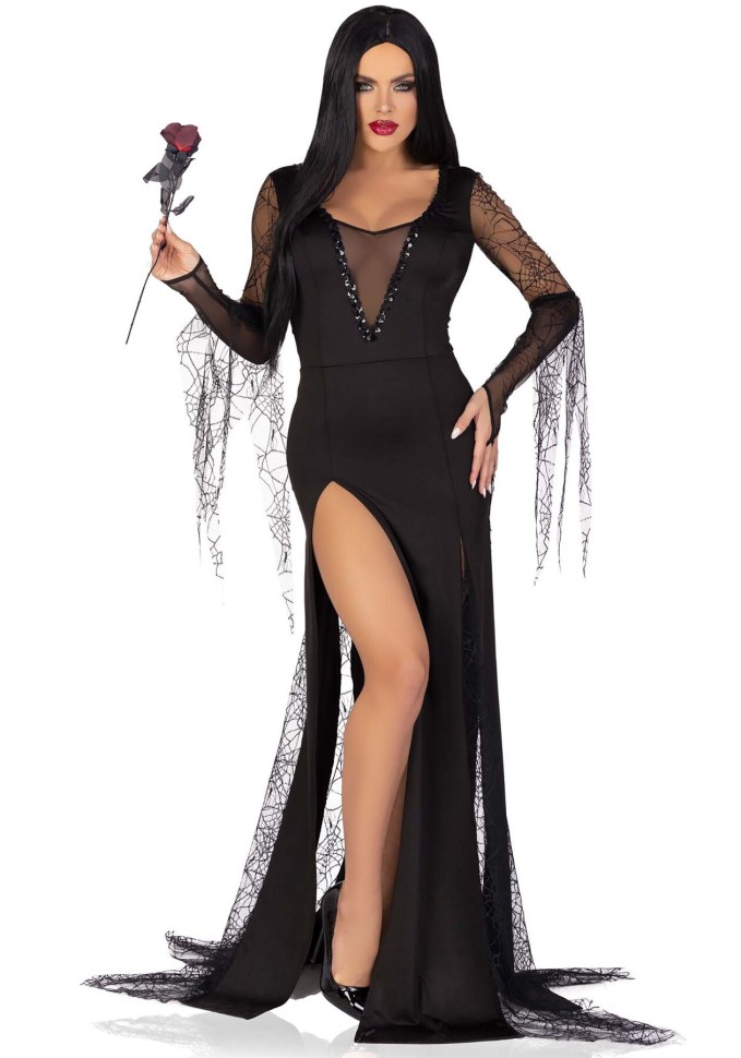 Еротичний костюм Мортіші Аддамс Leg Avenue Sexy Spooky Morticia M