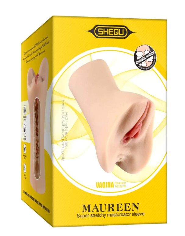 Мастурбатор Realistix вагіну-анус Maureen без вібрації тілесний