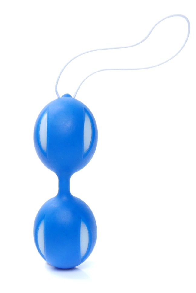 Вагінальні кульки Boss Series - Smartballs Blue, BS6700018