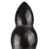 Ділдо для анальної стимуляції All Black AB37 чорний, 23 см