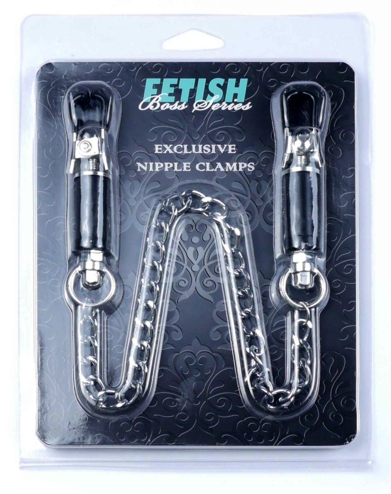 Затискачі для сосків Fetish Boss Series - №12 Exclusive Nipple Clamps, BS6100020