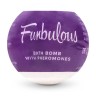 Бомбочка для ванни з феромонами Obsessive Bath bomb with pheromones Fun, Білий