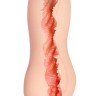 Мастурбатор реалістичний вагіна бежевий, 15 х 1.5 см