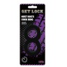 CH38180 ерекційне кільце чорне вісімка Get lock Chisa
