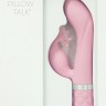 Розкішний вібратор-кролик Pillow Talk - Kinky Pink з кристалом Сваровські, потужний