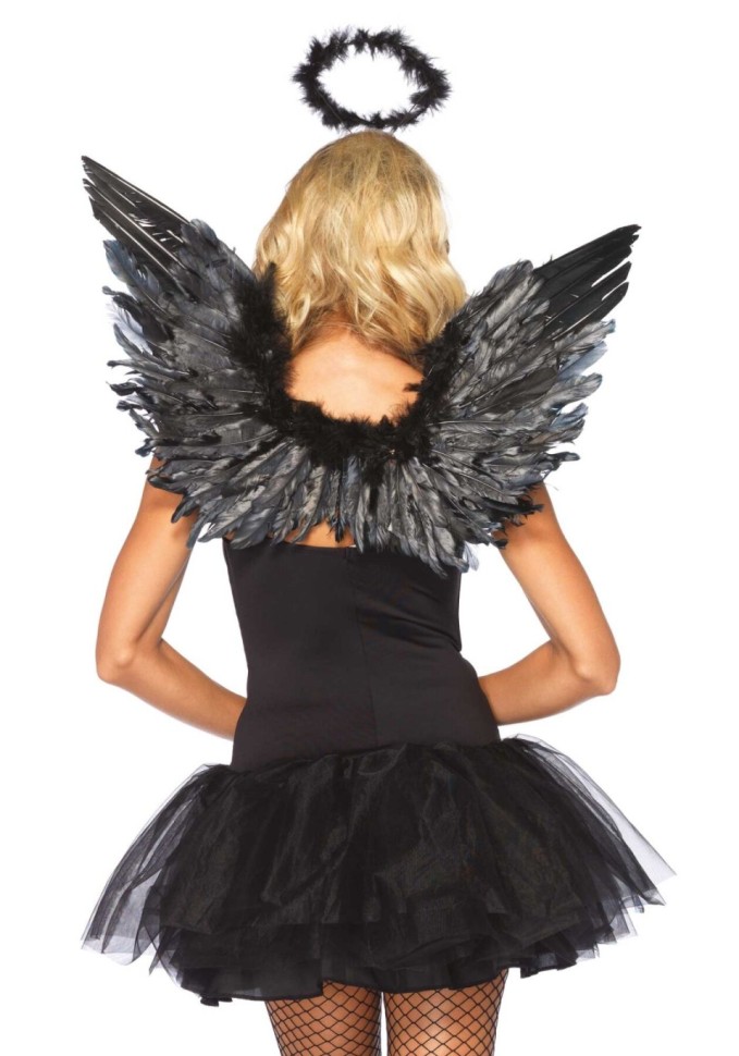 Leg Avenue - Angel Accessory Kit - Набір ангела (чорний)